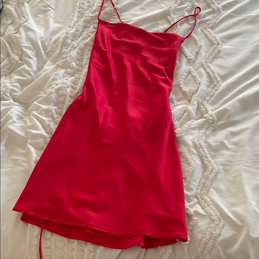 Princess Polly Vibrant Red Mini Dress